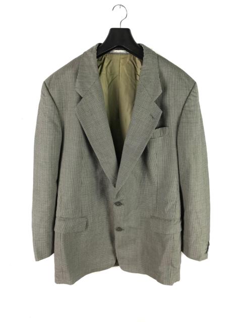 Other Designers Hugo Boss - HUGO BOSS HOUNDSTOOTH SUIT COAT BLAZER MADE IN WEST GERMANY
