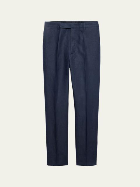 Prada Men's Solid Nailhead Pants