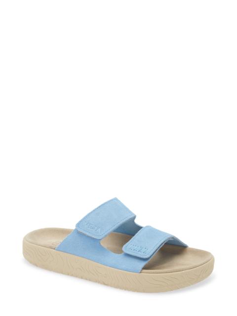 VEJA Veja Etna Suede Slide Sandal in Aqua Almond at Nordstrom