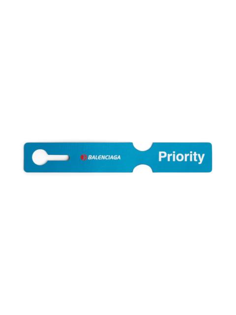 BALENCIAGA Charm/keychain Luggage Swing  in Blue