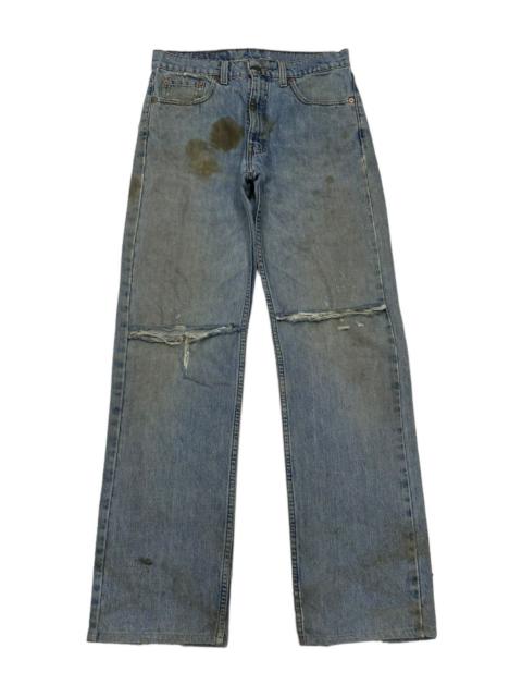 Other Designers Vintage Levis 519 Distress Rips Work Denim Jeans