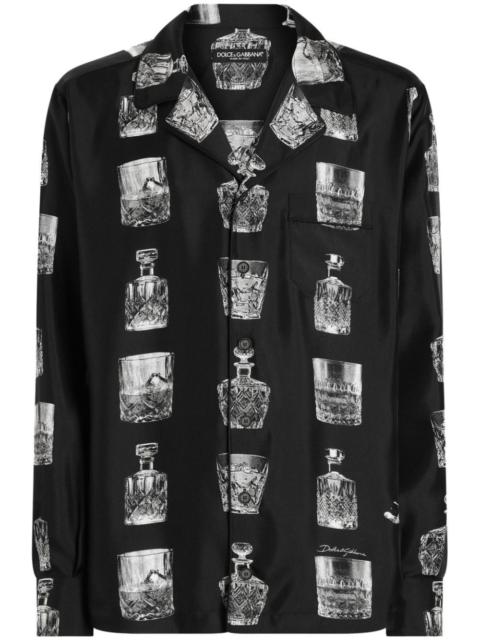 Dolce & Gabbana Dolce & Gabbana Men Print Shirt