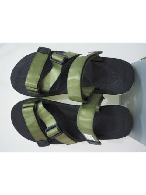 Suicoke Vibram Sole Olive Sandals Japan Exclusive