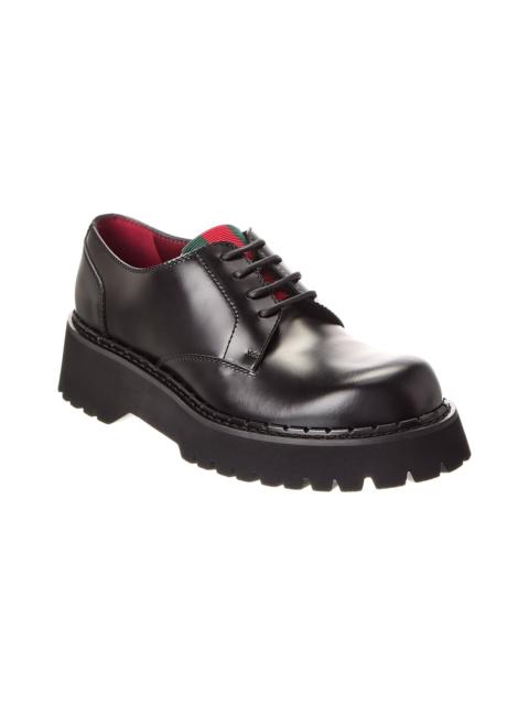 GUCCI Gucci Chunky Leather Platform Oxford