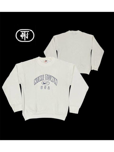 Vintage Nike Town USA Big Logo Sweatshirt Size M