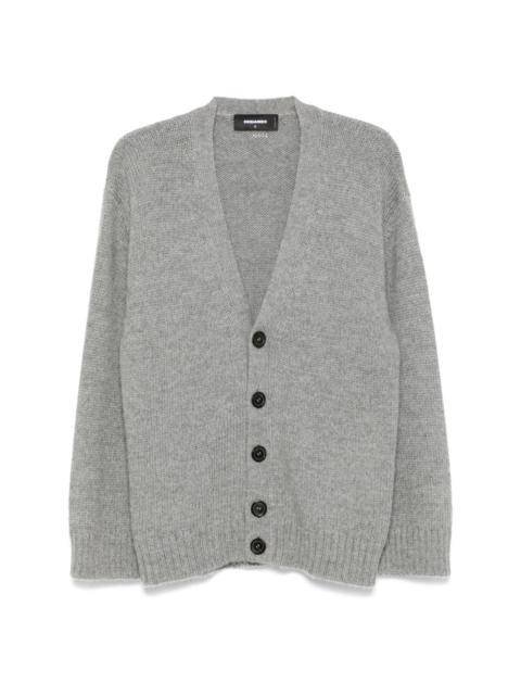 V-neck cardigan