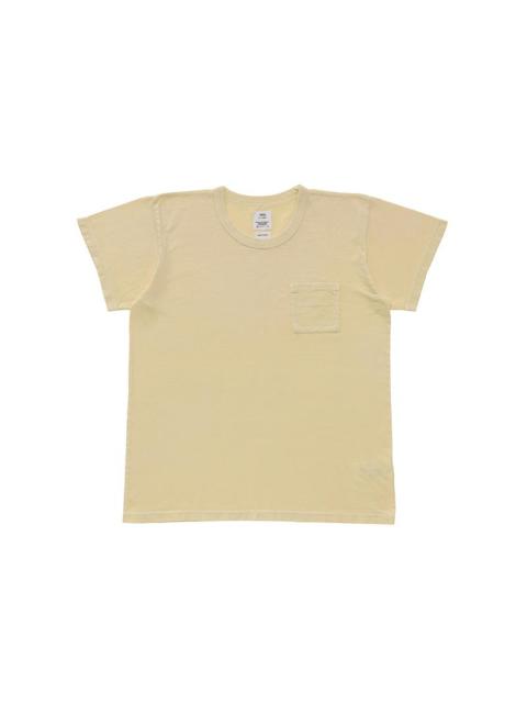 visvim BOX TEE S/S CRASH W YELLOW