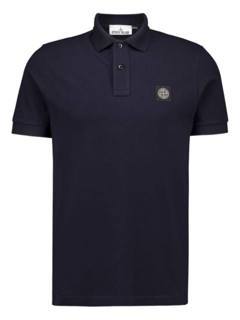Stone Island Stone Island Men Logo Cotton Polo Shirt