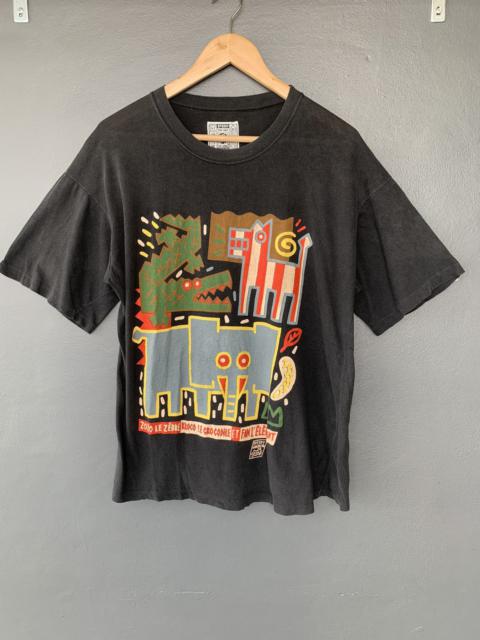 Other Designers VINTAGE SPEEDY GRAPHITO YOU ARE THE WORLD ART TEE