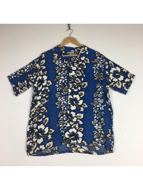Other Designers Vintage Go Native Rayon Hawaiian Shirt