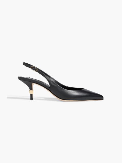 Dolce & Gabbana Leather slingback pumps