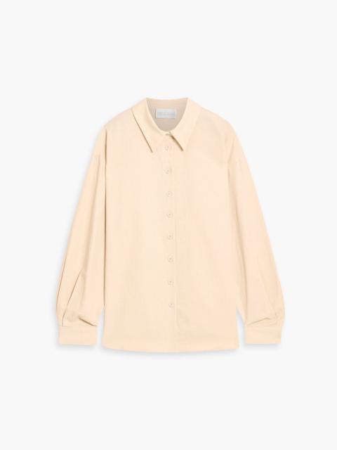 Other Designers Cotton and linen-blend shirt