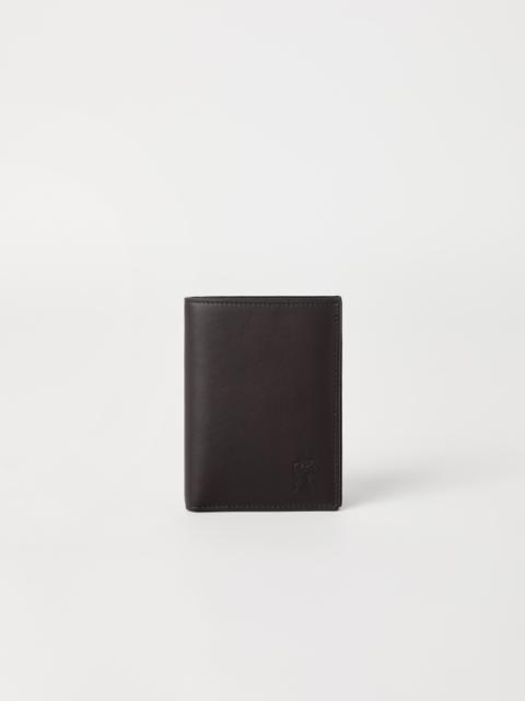 Brunello Cucinelli Smooth calfskin passport holder