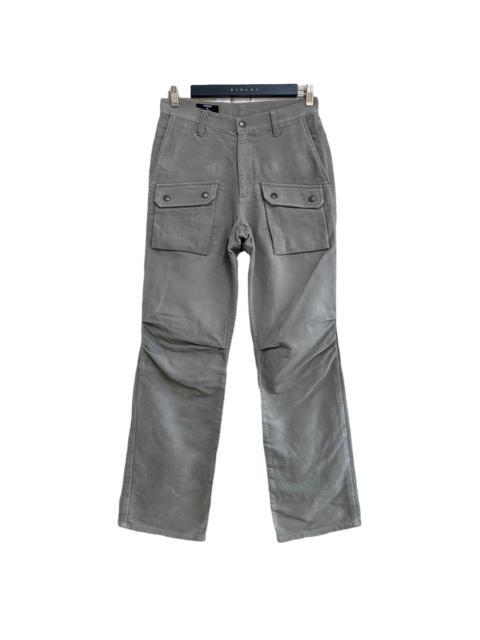Other Designers Cabane De Zucca Moleskin Cotton Cargo Pants