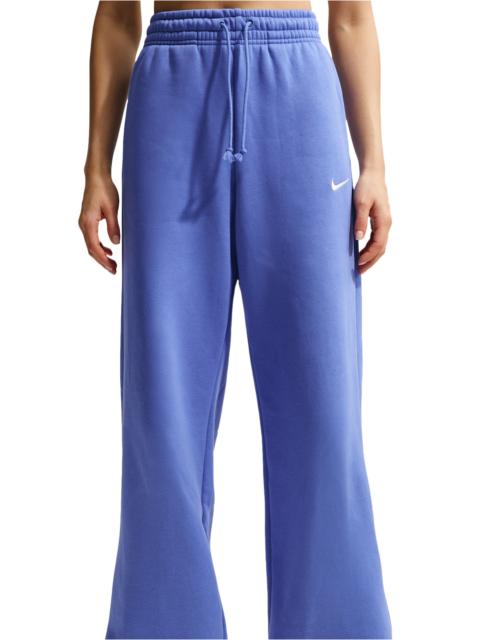 Nike Nike Womens Nike Phoenix Fleece High Rise Wide Pants