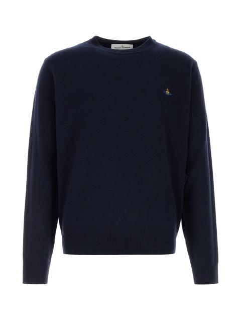 Vivienne Westwood Midnight blue wool blend Alex sweater