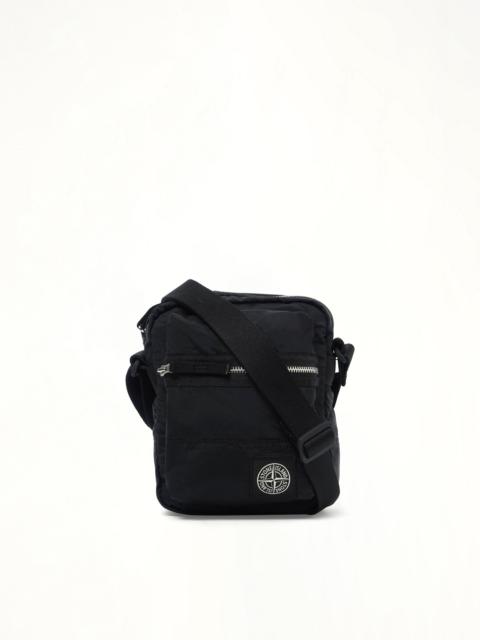 Stone Island 920001 Coated Nylon Pouch in Black