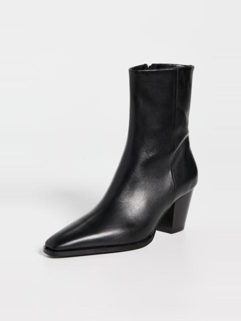 Aeyde Hedvig Calf Leather Black Boots