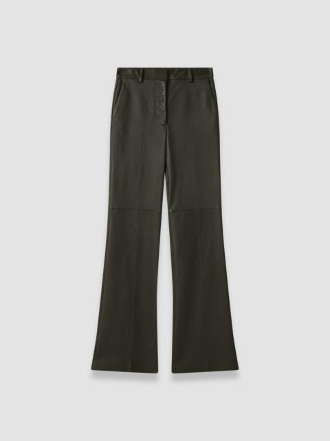 JOSEPH Tafira Leather Stretch Trousers