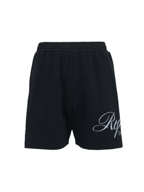 REPRESENT Owners Club Script Mesh Shorts