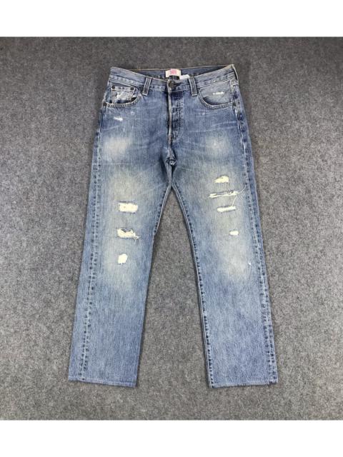 Other Designers Vintage - Vintage Levi's 501 Jeans Distressed Denim KJ503