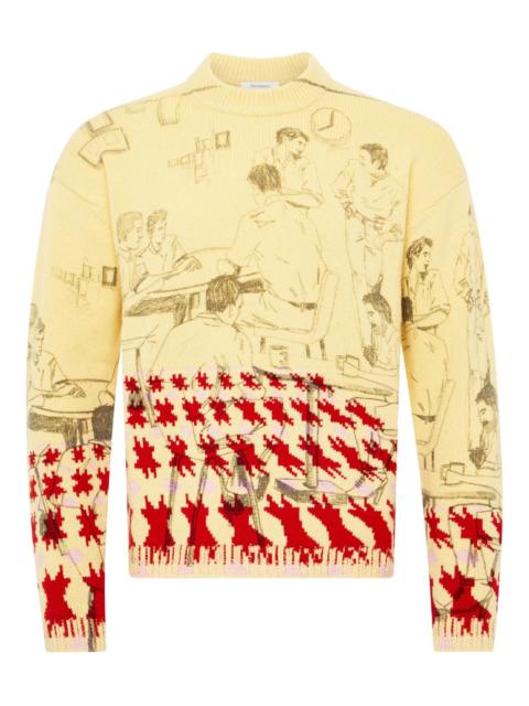 JW Anderson Print Jacquard Jumper
