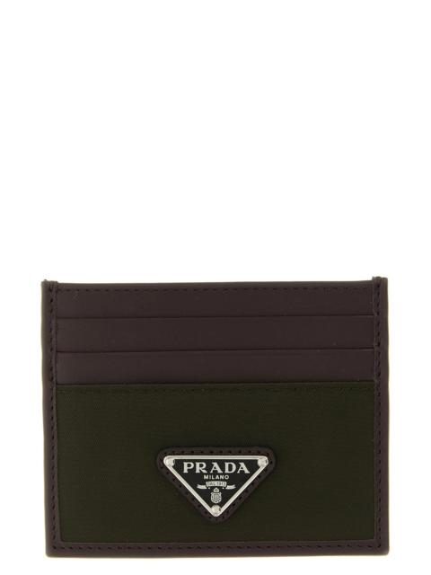 Prada Nylon leather cardholder