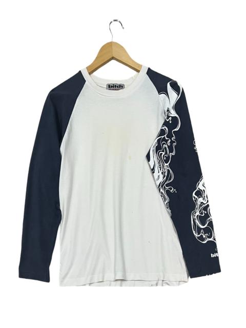 Other Designers Vintage - 🔥HOT ITEMS🔥VINTAGE 90s BITCH SKATEBOARD ART LONGSLEEVE