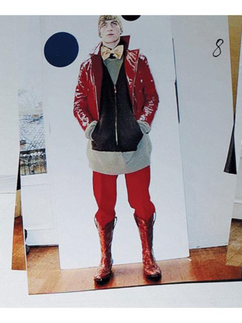 Other Designers Denis Simachev - GRAIL! Embroidered cowboy boots.Like Saint Laurent or Gucci