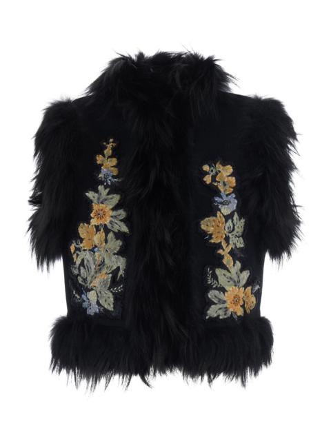 FENDI Fendi Women Gilet Panno + Floral