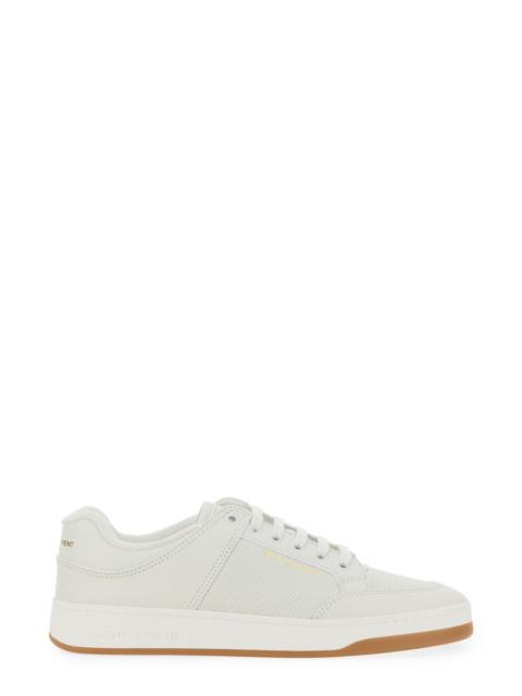 SAINT LAURENT SNEAKER LOW TOP SL61 IN PELLE TRAFORATA