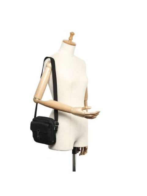 GUCCI Gucci Black GG Small Side Crossbody Bag