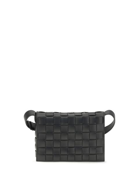 Bottega Veneta Bottega Veneta Orto Messenger Crossbody Bag Black