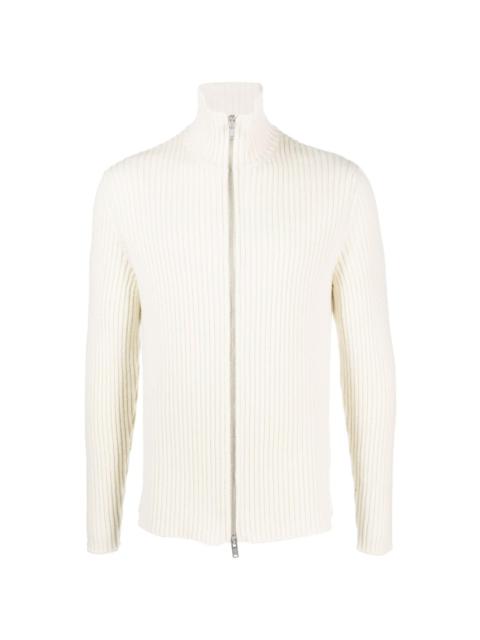 Jil Sander high-neck zip-up cardigan