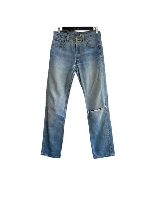 Levi's Vintage 90s Levis 501 Distressed Jeans Nice Faded