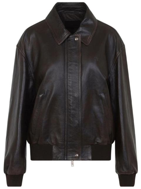 Prada Prada Women Giacca Bomber In Pelle