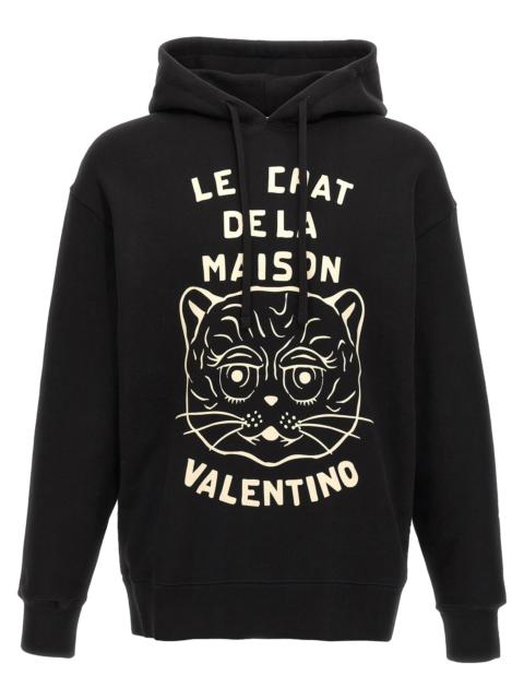 Valentino Valentino Garavani Hoodie Sweatshirt Black