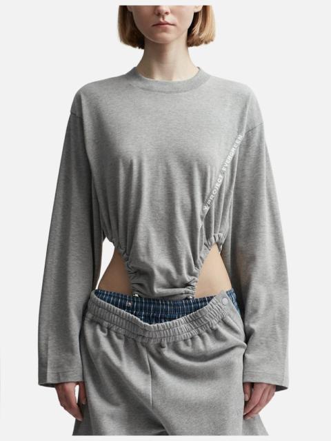 Y/Project $420 NWT Y/Project Evergreen Pinched Logo Bodysuit