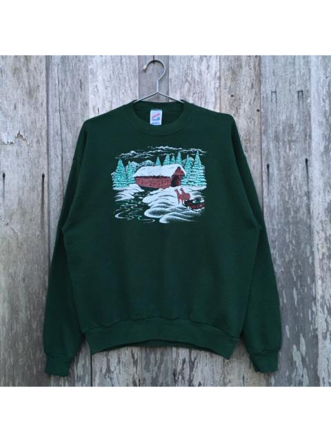 Other Designers Vintage - Vintage Animated Christmas Crewneck Sweatshirt