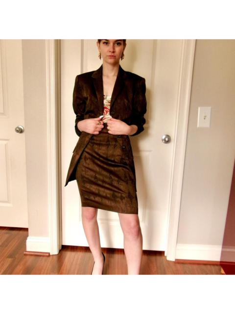 Other Designers Escada Women's Brown Suit