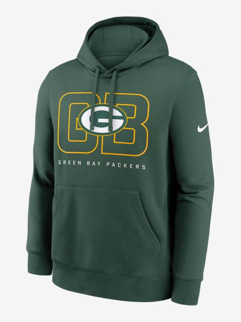 Nike Green Bay Packers Busted Play Club Men's Nike NFL Pullover Hoodie