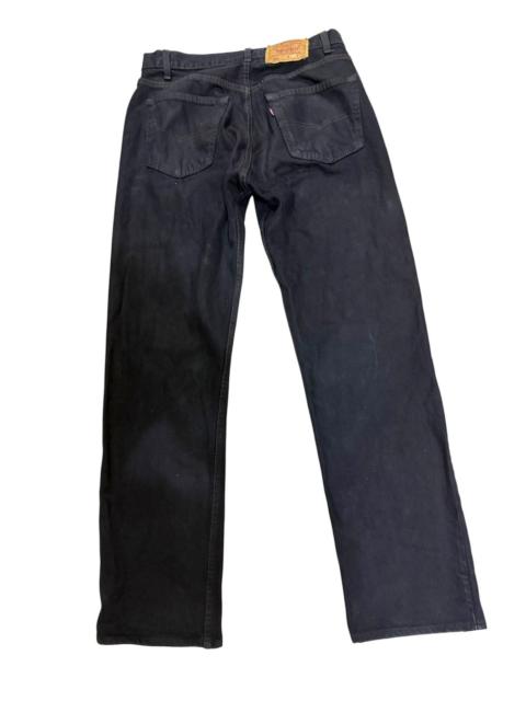 Levi's Vintage Waxed 80s Levi’s 501 Black Denim Jeans