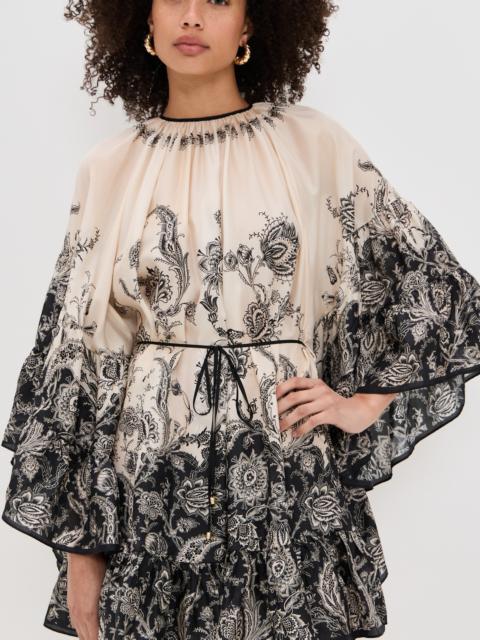 Zimmermann Rhiannon Lantern Mini Dress