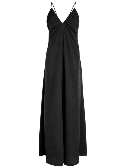 RÓHE Rohe Textured Silk Maxi Dress