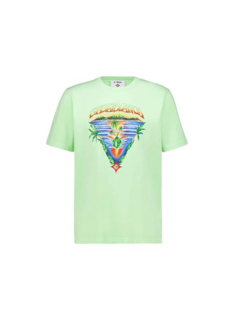 CASABLANCA Casablanca Green T-Shirts & Vests - T-Shirts Men