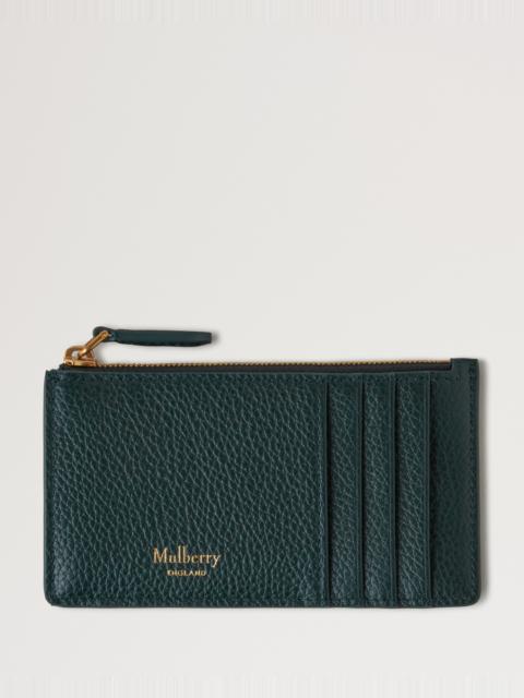 Mulberry Continental Zipped Long Card Holder
Mulberry Green Small Classic Grain
