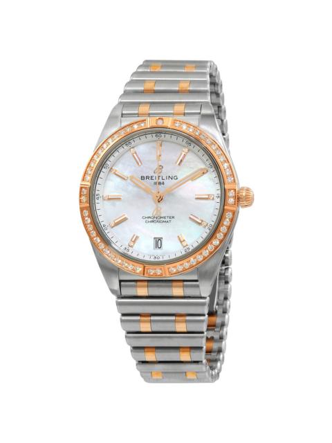 BREITLING Breitling Chronomat Automatic Diamond Two-tone Ladies Watch U10380591A2U1