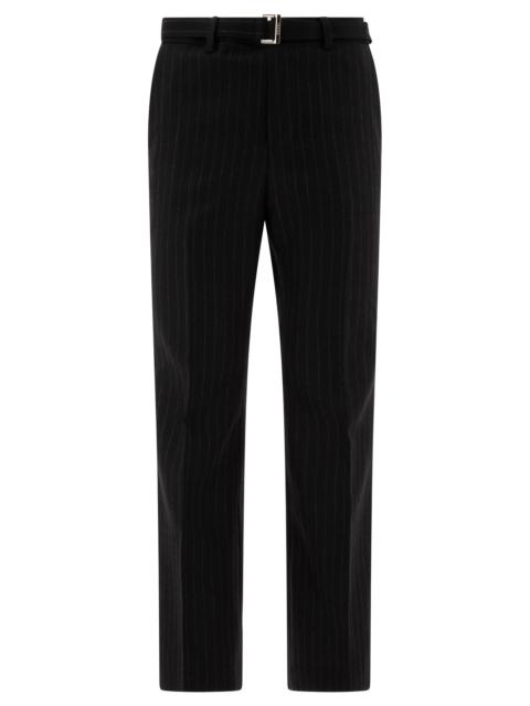 sacai Sacai Pinstriped Trousers