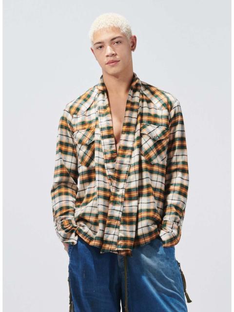 Greg Lauren $900 Greg Lauren Plaid Western GL1