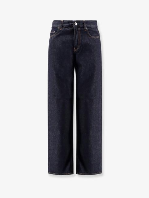 TOTEME Toteme Low Straight Denim Jeans Blue Women